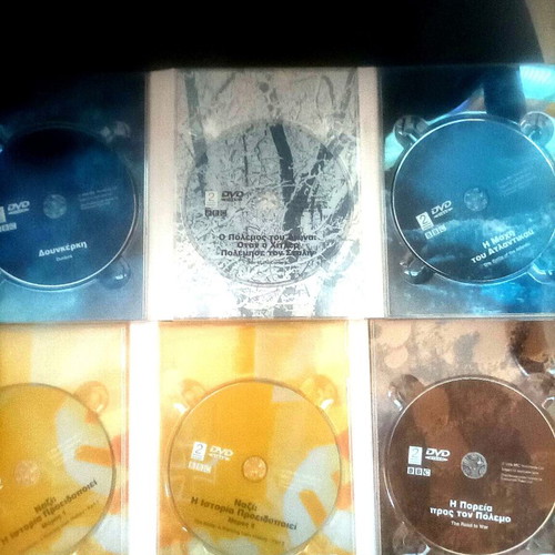 9 History DVDs – World War II & Great Historical Figures collection