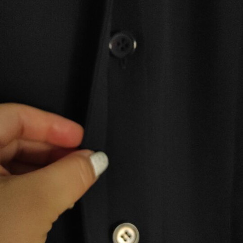 Button shirt with waist cord like new, size L