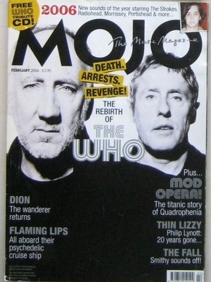 Mojo μουσικό περιοδικό, τεύχος 147, Φεβρουάριος 2006