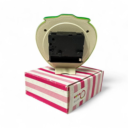 Alarm clock new, strawberry shape with teddy bear design