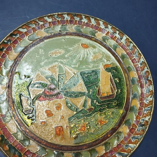 Bronze plate used
