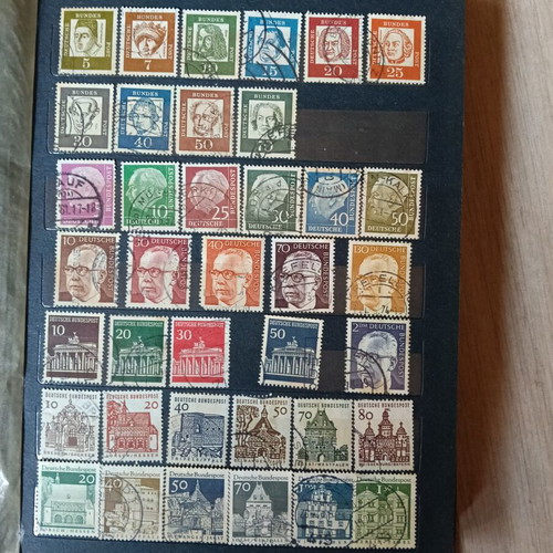 German stamps collection