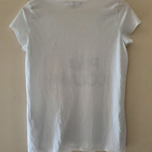 Vero Moda white T-shirt Piña Colada with sequins size S like new