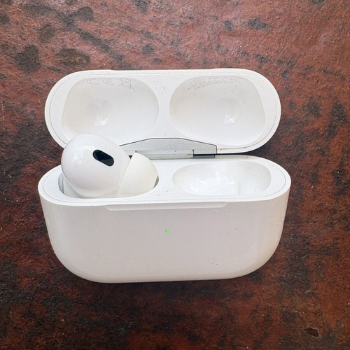 Apple AirPods Pro 2 left earbud with genuine lightning charging case