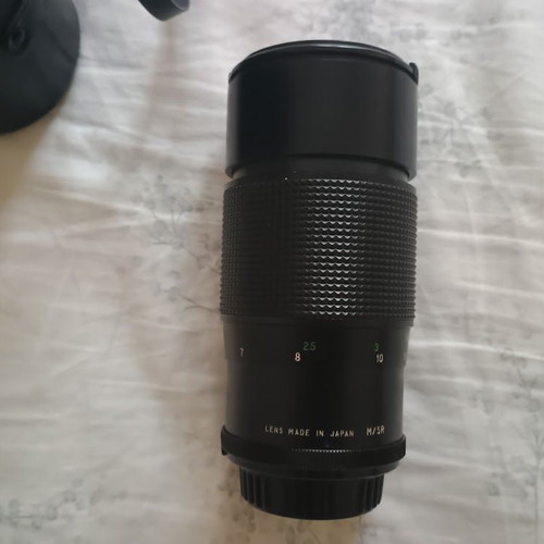 Vivitar 85-205mm f/3.8 Telephoto Lens with Minolta MD Mount like new