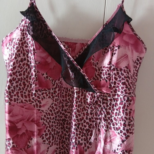 Satin nightdress size L