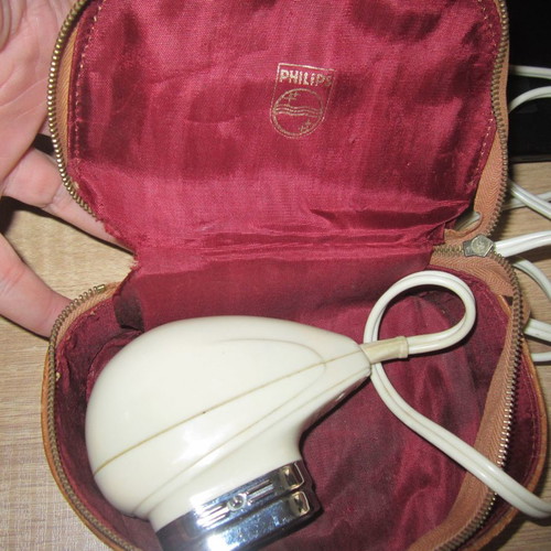Philips Philishave electric razor used, vintage 1960s