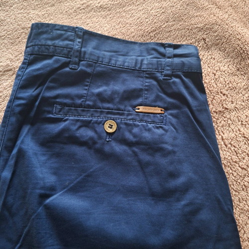 Men's blue cotton pants like new, size M, Richport