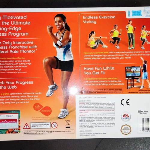 Ea Sports Active 2 Wii like new with all accessories