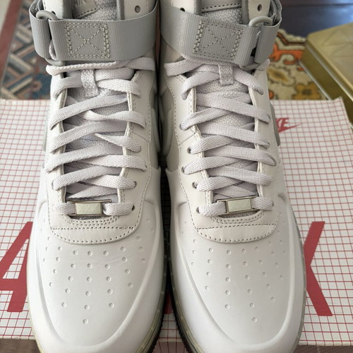 Nike Air Force 1 Lux Max Air Pearl Collection new, size 44, white and grey