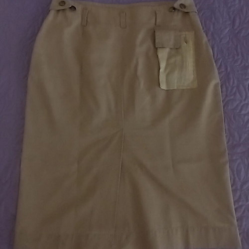 GF FERRE skirt like new, beige and brown, size M