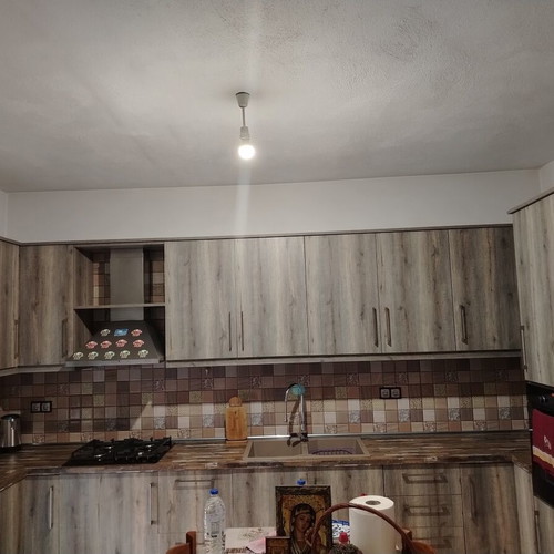 Complete kitchen with built-in oven and gas stove, like new