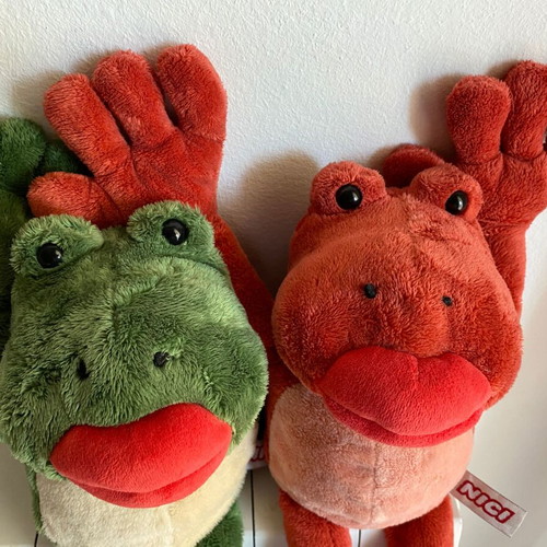 Nici Design Frog Soft Toys like new