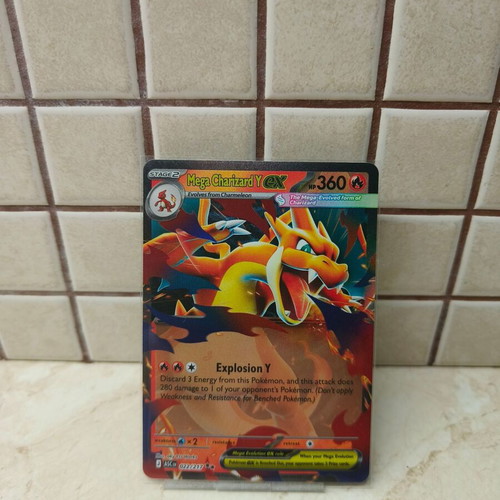 Mega Charizard Y ex ASC #22 card like new
