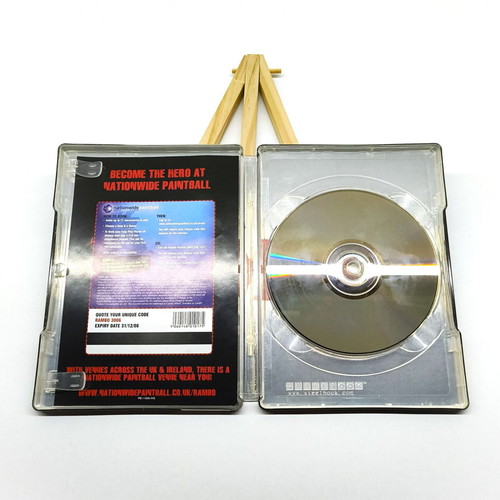 Rambo Stallone Steelbook DVD used, English edition, collectible