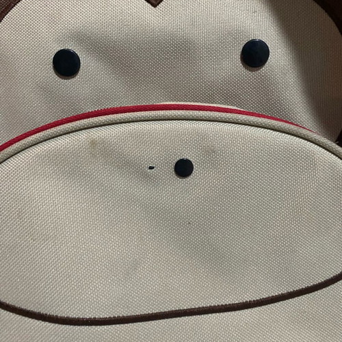 Children's bag used for kindergarten with monkeys