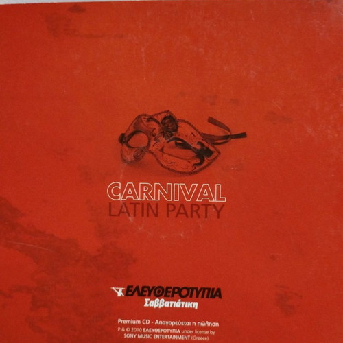 Carnival Latin Party CD used, latin