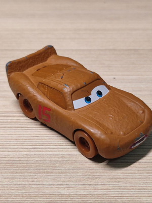 Mattel Disney Pixar Cars Chester Whipplefilter μεταχειρισμένο μεταλλικό McQueen