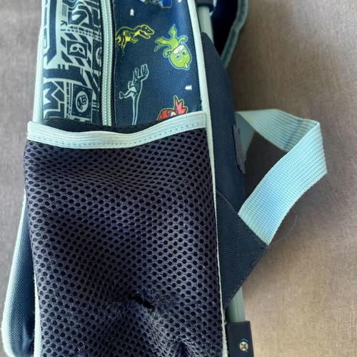 PJMASKS school bag used with wheels and side cup holders for kindergarten kids