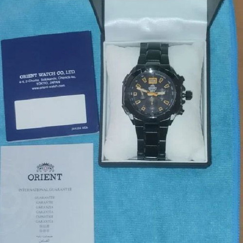 Orient Enterprise Diver Sports Tactical Chronograph watch, Gunmetal