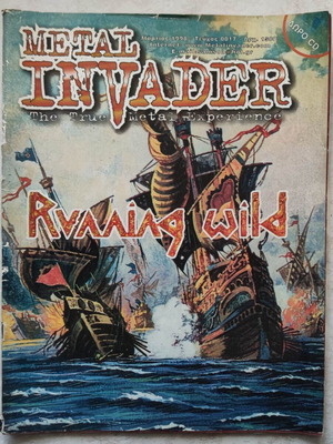 Metal Invader magazine issue 17 used, March 1998