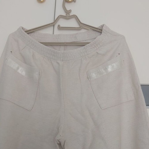 Men's pyjama set used, beige, size XL, Italian quality fabric