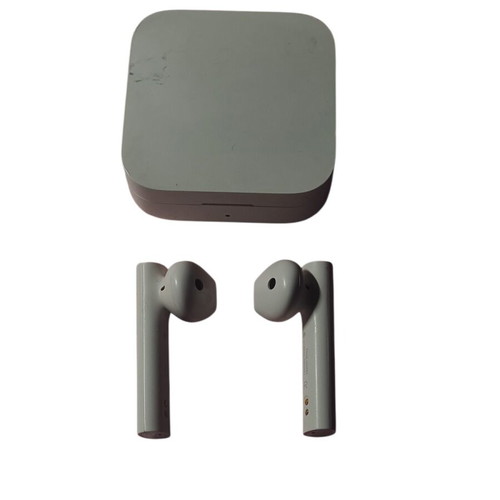 Xiaomi wireless earbuds used with charging case