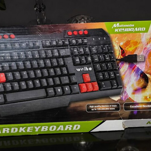 Weibo FC-536 Keyboard English US Layout new and unused