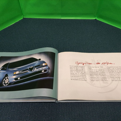Official Alfa Romeo 156 album like new