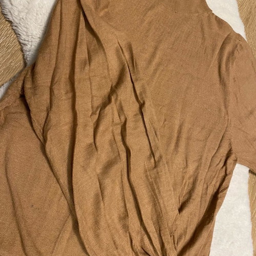 Stradivarius blouse brown size S used with wide sleeves