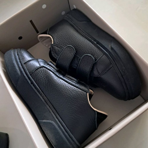 Babywalker Black Leather Shoes Size 28 Like New
