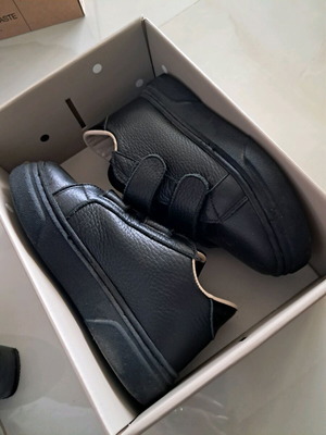 Babywalker Black Leather Shoes Size 28 Like New