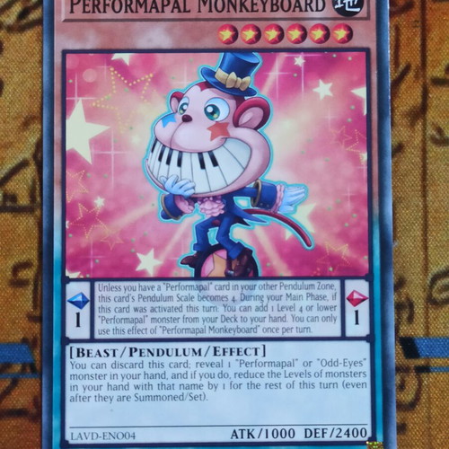 Performapal Monkeyboard κάρτα Yu-Gi-Oh!