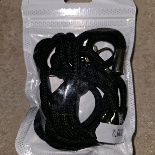 Universal neck strap for phones black new