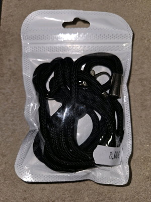 Universal neck strap for phones black new