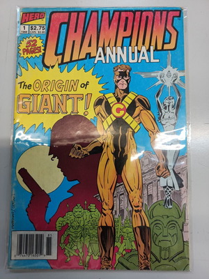 Champions Annual κόμικ μεταχειρισμένο, αγγλικά