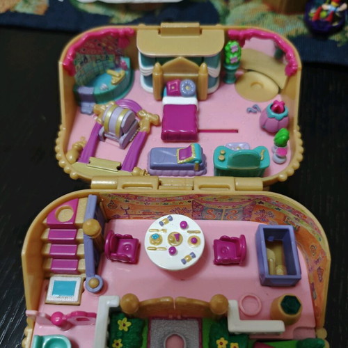 Polly Pocket Jewel Secrets used rare set without figures