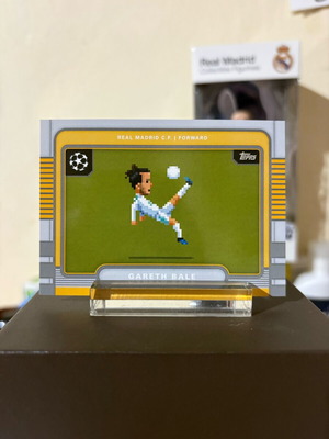 Gareth Bale 8bit Bicycle Goal Card like new, Champions League Final