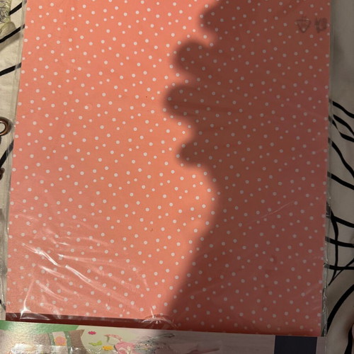 Craft set like new with scrapbooking and decorative items