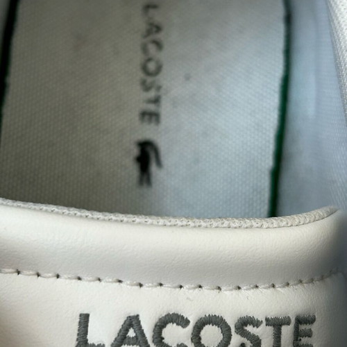 Lacoste Carnaby Pro white leather sneakers like new, size 46