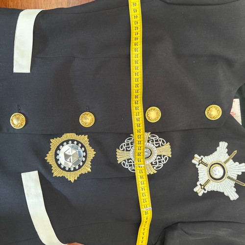 Byblos suit used with black silk skirt EU46