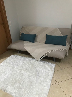 Sofa bed new, folds easily to 130x200 cm bed