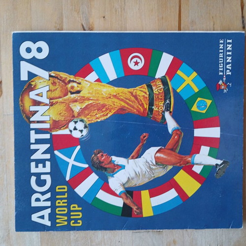 Panini Argentina 1978 Official Reprint Album like new