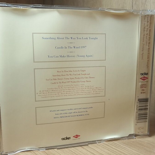 Elton John In Loving Memory Of Diana CD single used
