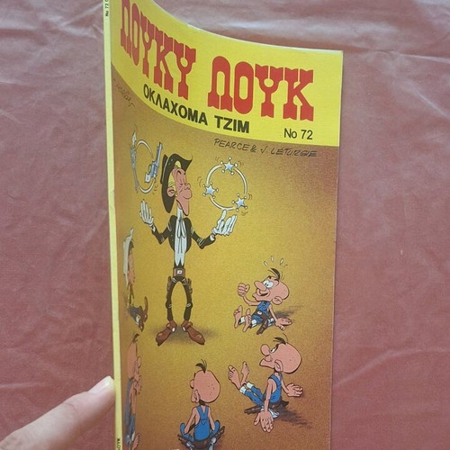 Lucky Luke #72 Oklahoma Jim comic like new
