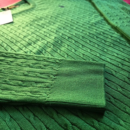 Ralph Lauren Knit Polo Size L New With Tags Green