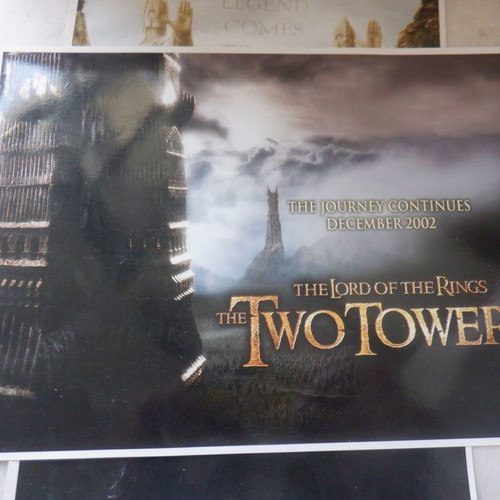 Lord of the Rings 2 promo cards, A4 size