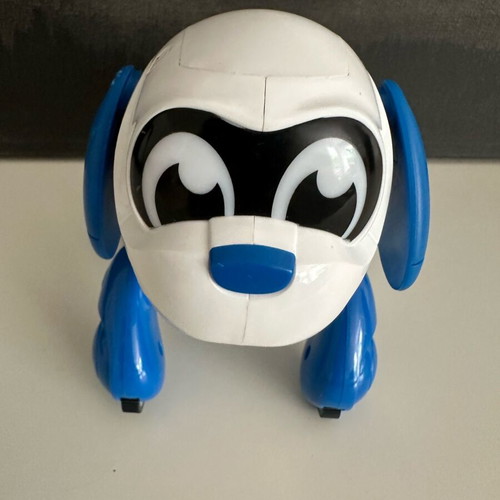 Walking Robot Dog Toy with LED Lights Silverlit like new