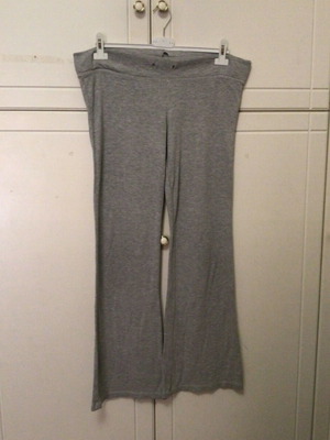 Gray pants used, size L / 40 / 12, worn