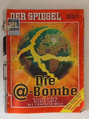 Der Spiegel issue 20/15.5.2000 used, Die @-Bombe